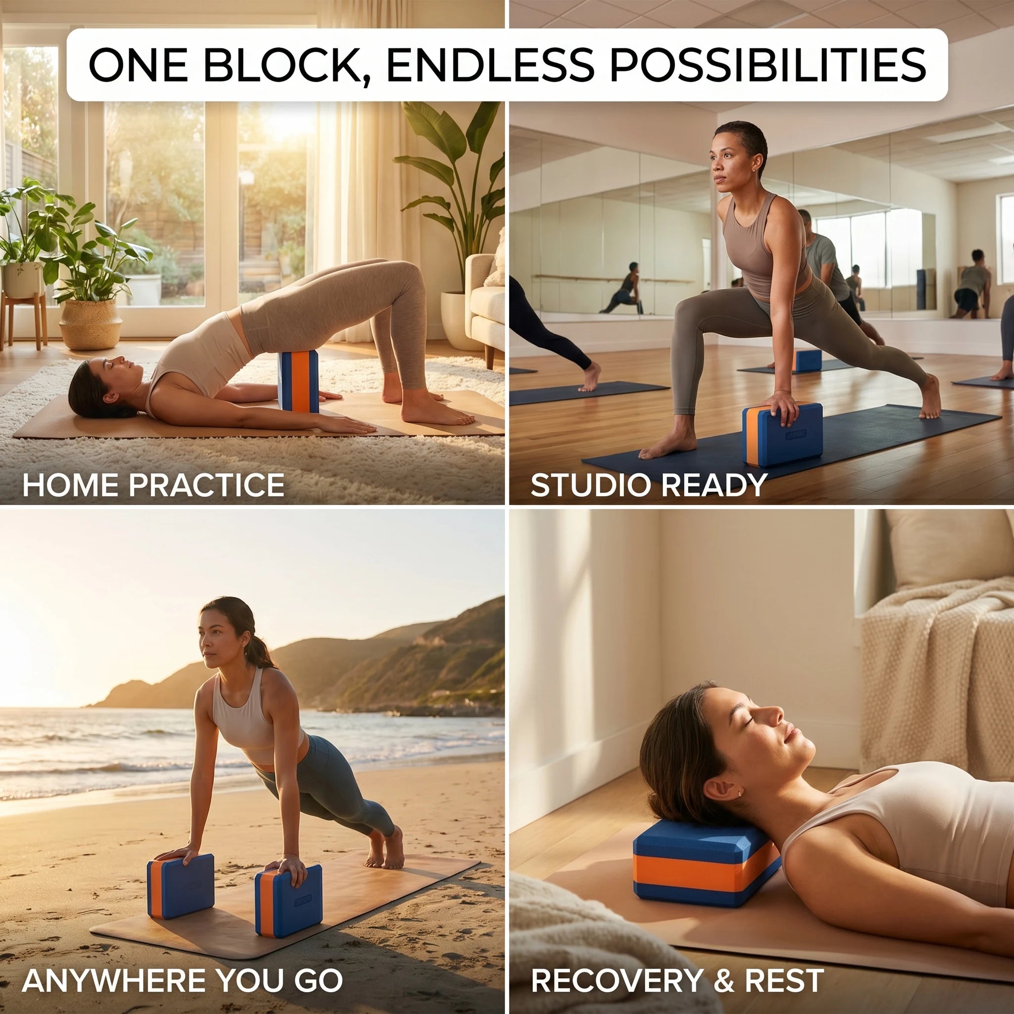 Calena Grounding Yoga Blocks